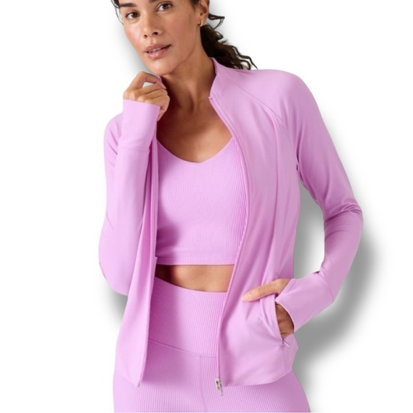 ATHLETA Salutation Jacket - Womens Plus 2X Lilac Purple - Picture 1 of 11
